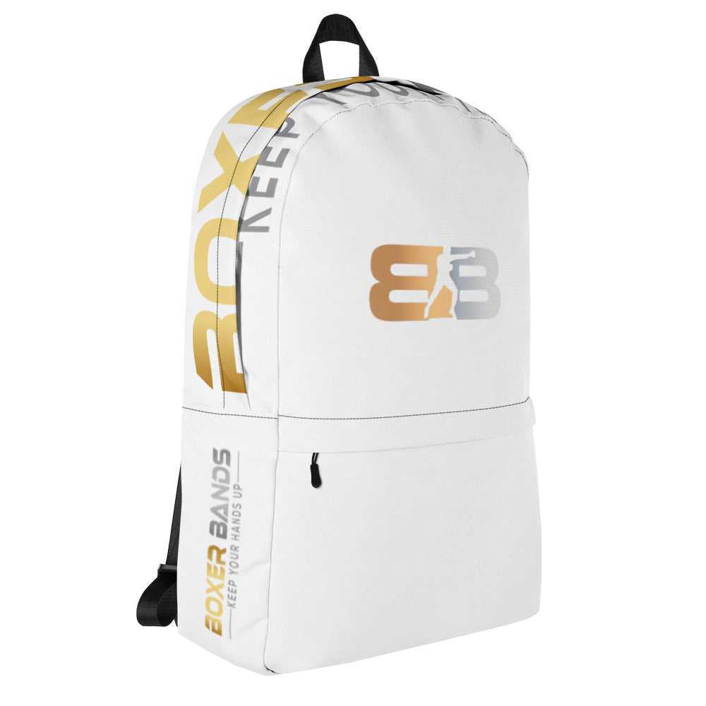 Water-Resistant Boxer Bands Backpack – Daily Carry & Sport-Ready