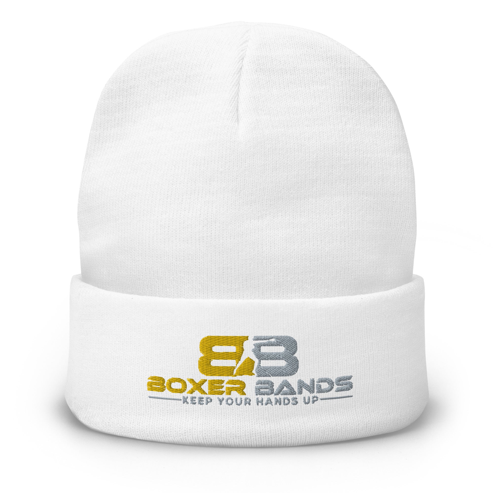 Boxer Bands Embroidered Cotton Beanie – Warm, Breathable & Stylish